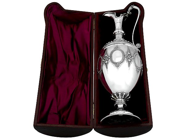 19th Century Jug in Sterling Silver