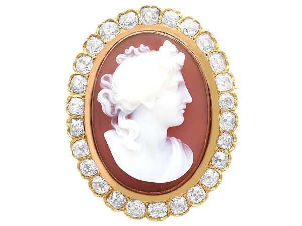 Antique Cameo Brooch