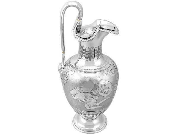 Antique Sterling Silver Water Pitcher
