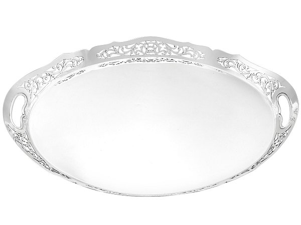 Silver Gallery Tray UK