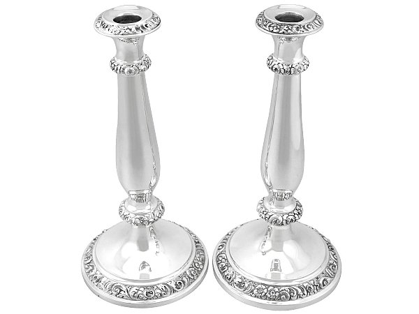 Austrian Silver Candlesticks