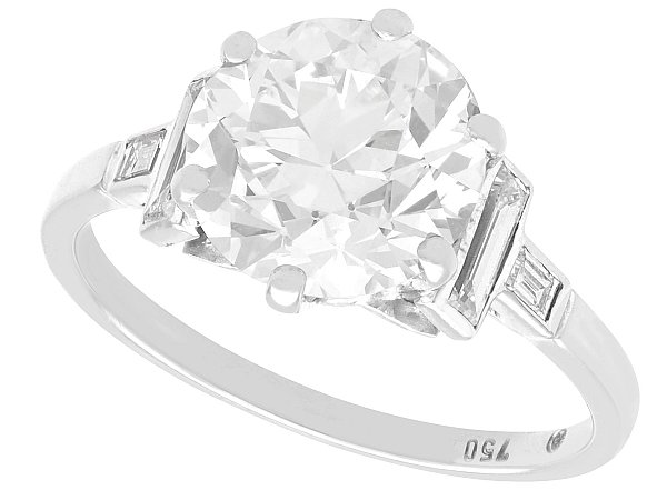 1930s Diamond Solitaire Engagement Ring