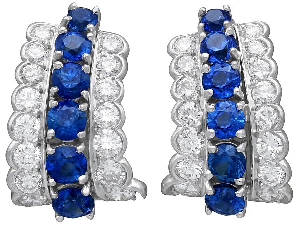 Tiffany Sapphire Earrings UK