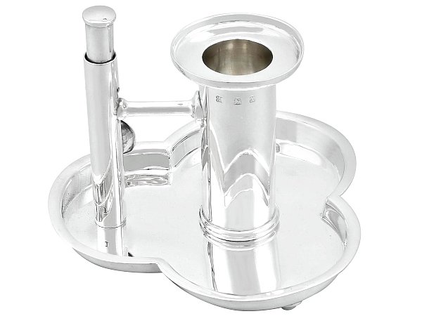 Antique Chamberstick Candle Holder