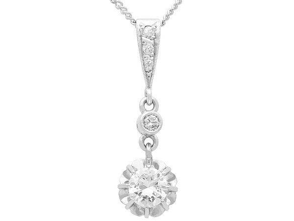Platinum Diamond Pendant
