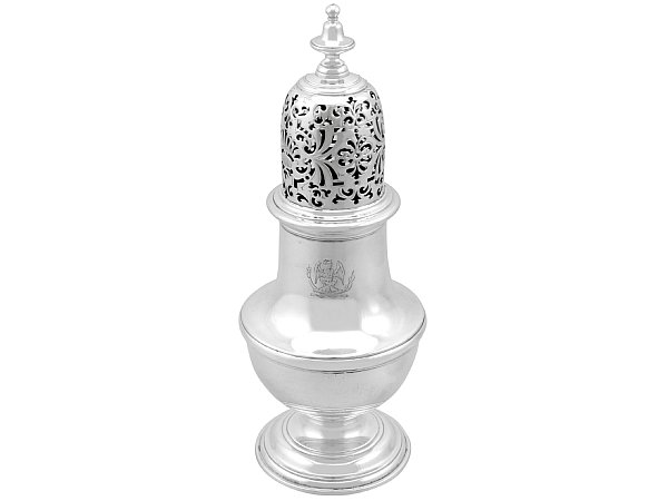 Georgian Sterling Silver Sugar Caster 