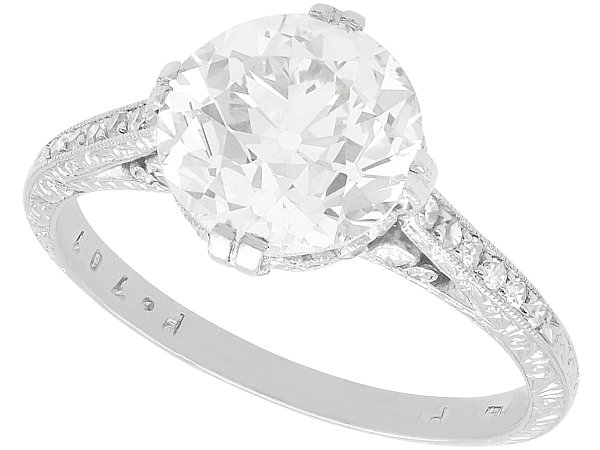 G Colour Diamond Engagement Ring