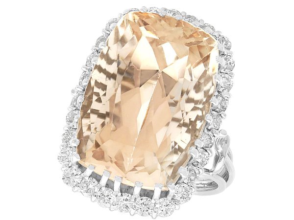 Vintage Smoky Topaz Ring