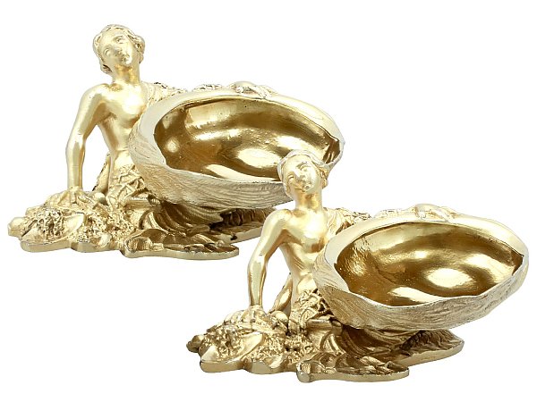 Victorian Sterling Silver Salts