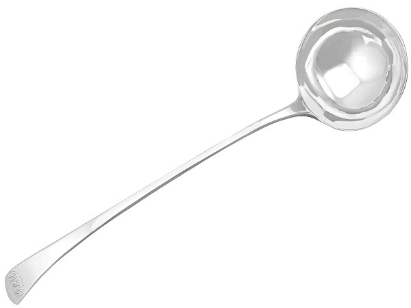 Georgian Silver Soup Ladle