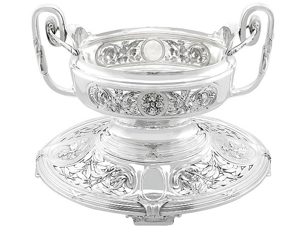 German Antique Silver Centrepiece UK