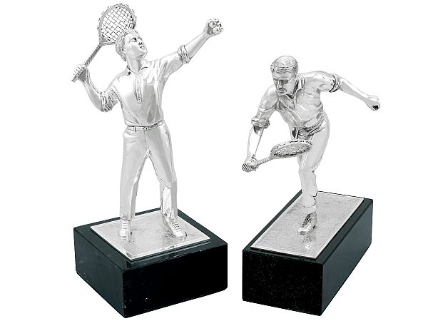 Sterling Silver Tennis Trophies