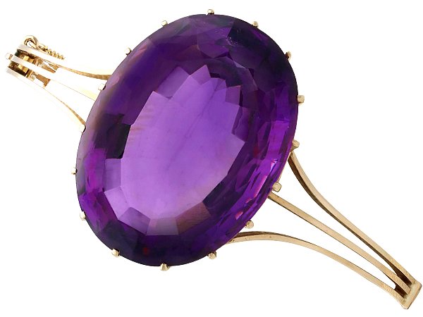 Antique Amethyst Bangle