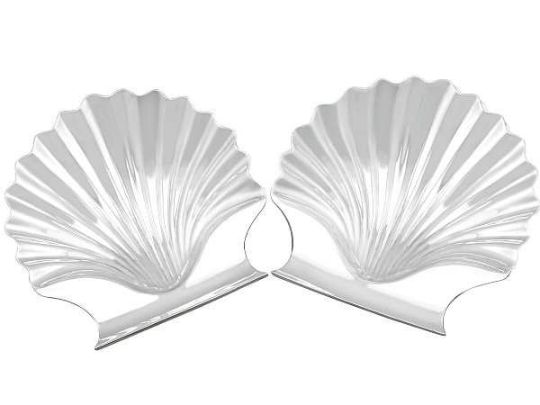 John Emes Silver Butter Shells