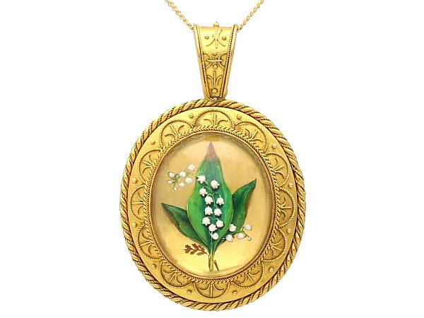 Victorian Rock Crystal Pendant