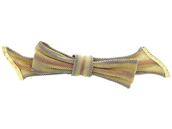 Victorian Bow Brooch