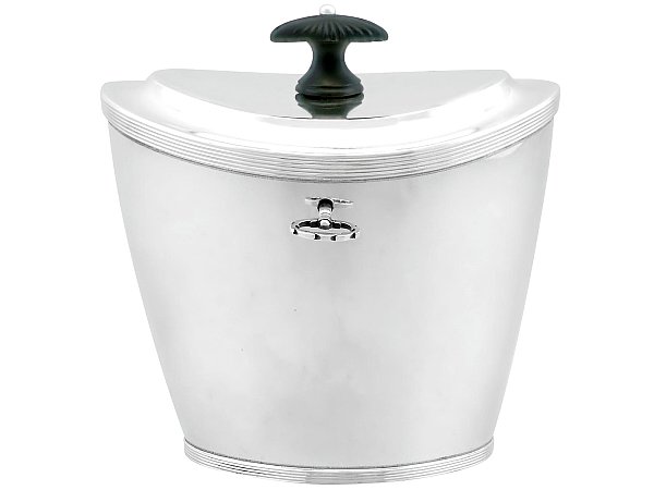 19th Century Silver Tea Caddy