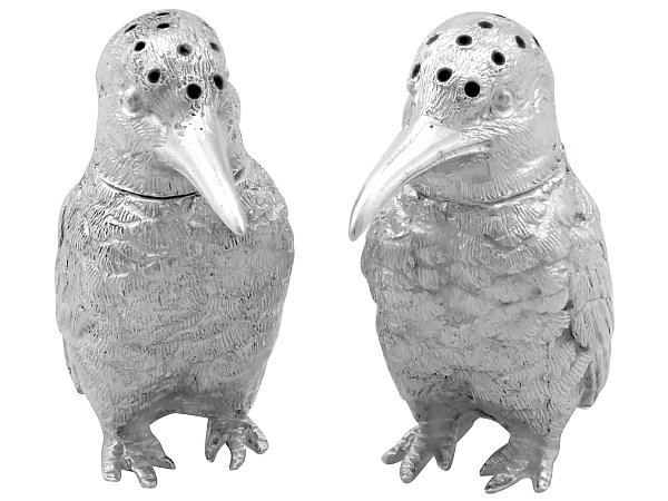 Edwardian Silver Pepperettes