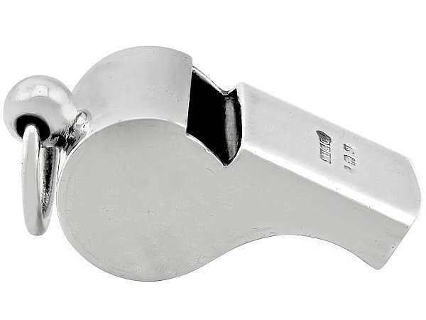 Antique Sterling Silver Whistle