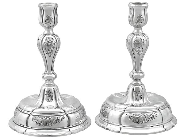 Georg Jensen Candle Holders