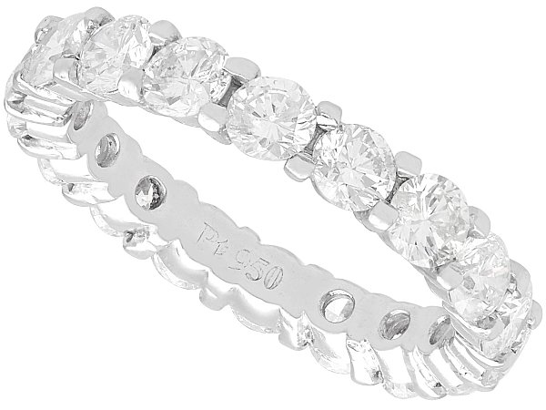 size o diamond eternity ring for sale