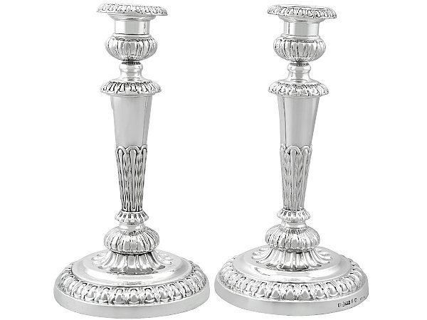 Matthew Boulton Silver Candlesticks