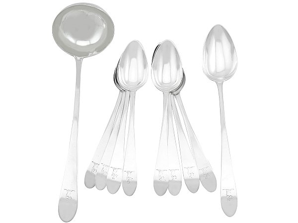 Sterling Silver Spoon Set