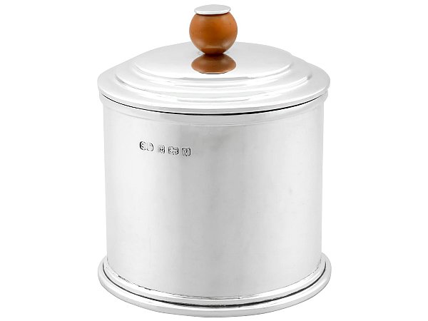 Vintage Silver Tobacco Box