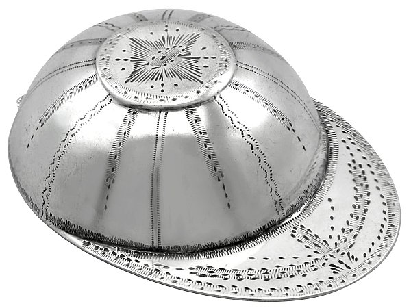 Silver Jockey Cap Caddy Spoon