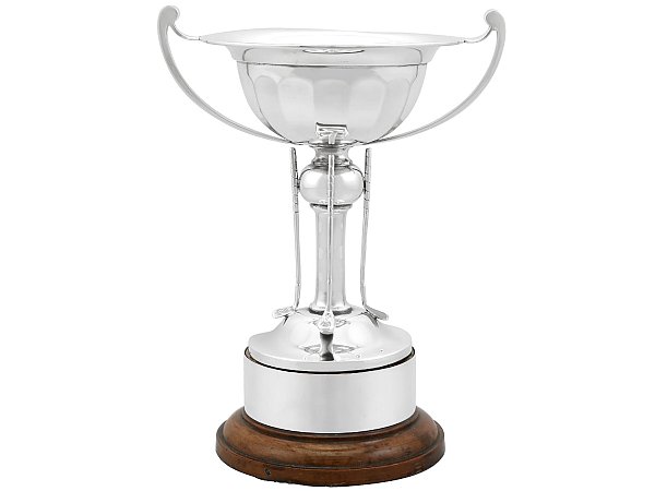 Sterling Silver Golf Theme Trophy Cup