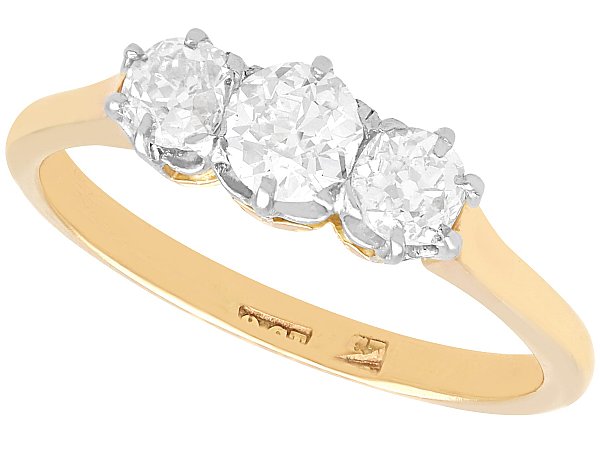 1920s Three Stone Ring
