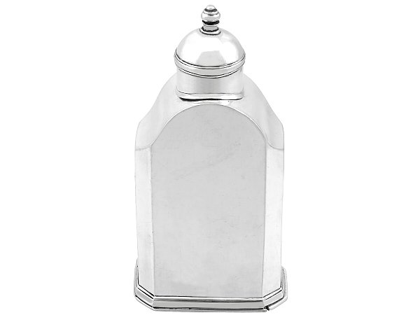 German Silver Tea Caddy