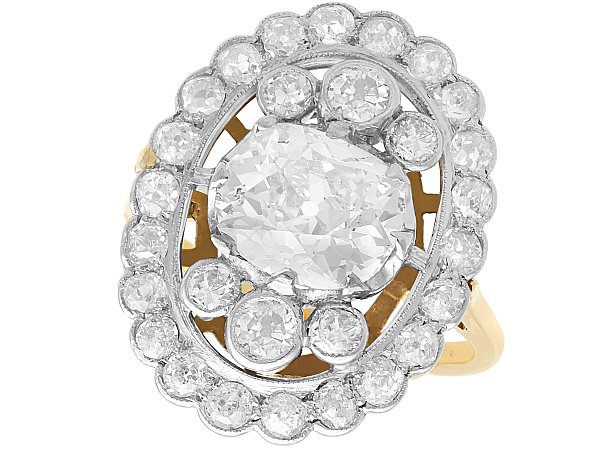 1920s Large Diamond Ring for Sale