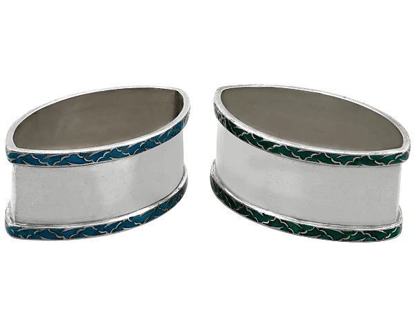 Arts and Crafts Style Napkin Rings