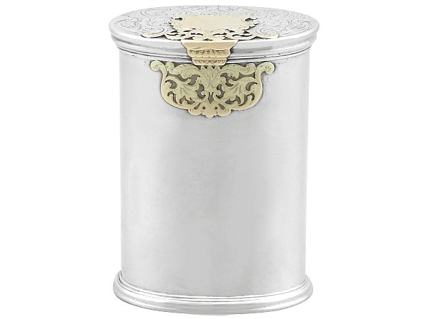 Antique Silver and Gold Box