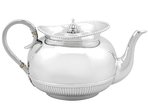 Victorian Silver Bachelor Teapot