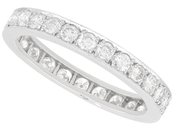 French Diamond Eternity Band for Sale
