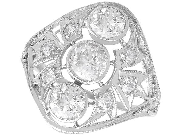 Delicate Art Deco Diamond Ring