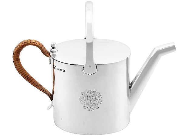 Antique Sterling Silver Watering Can
