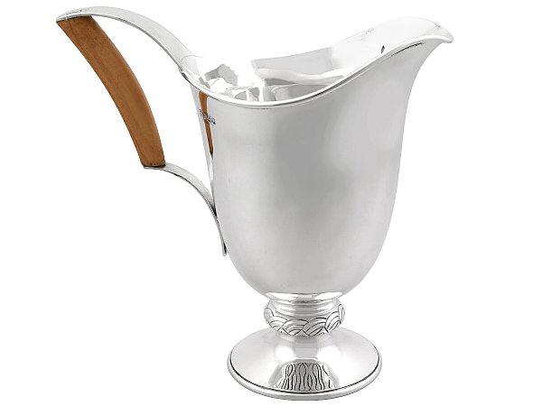 Solid Silver Water Jug