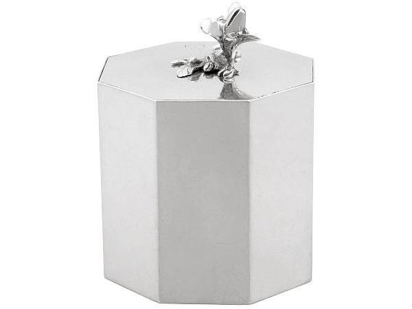 Early 19th Century Silver Tea Caddy