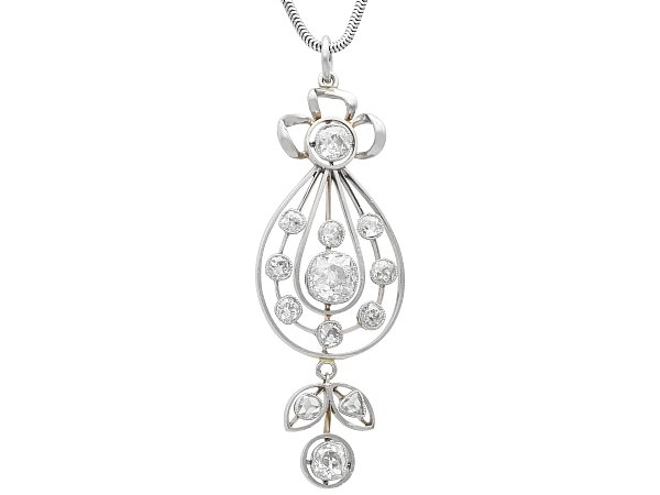 Victorian Diamond Pendant 