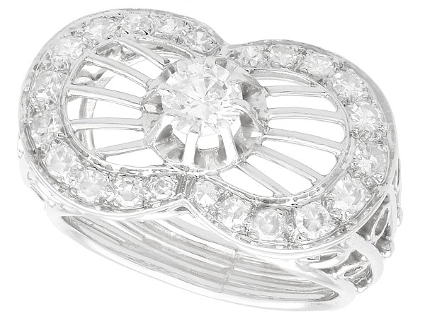 Geometric Diamond Ring