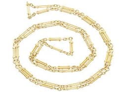 Victorian 18ct Yellow Gold Chain Necklace