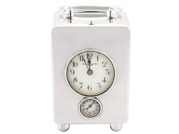 Silver Repeater Clock