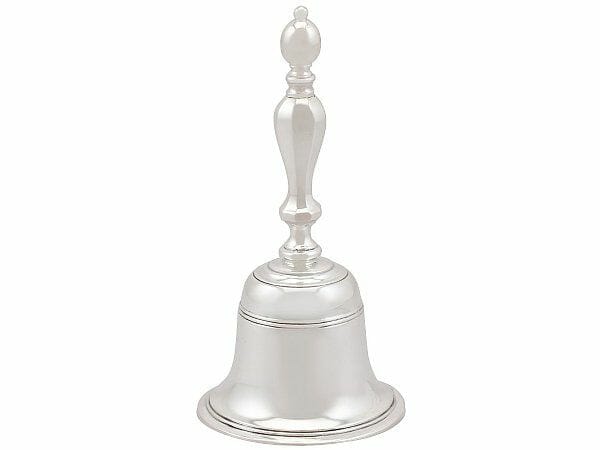 sterling silver table bell vintage