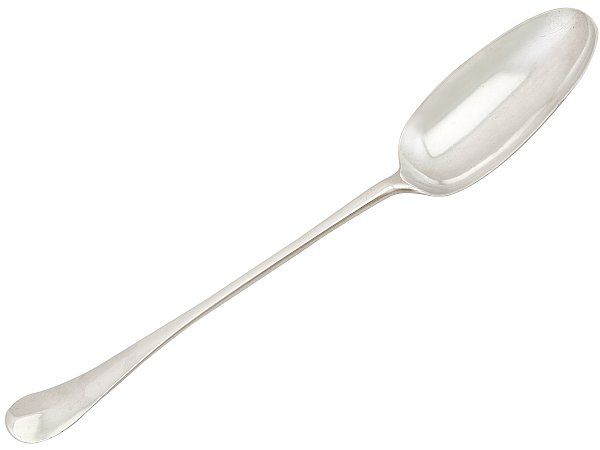 antique silver spoon