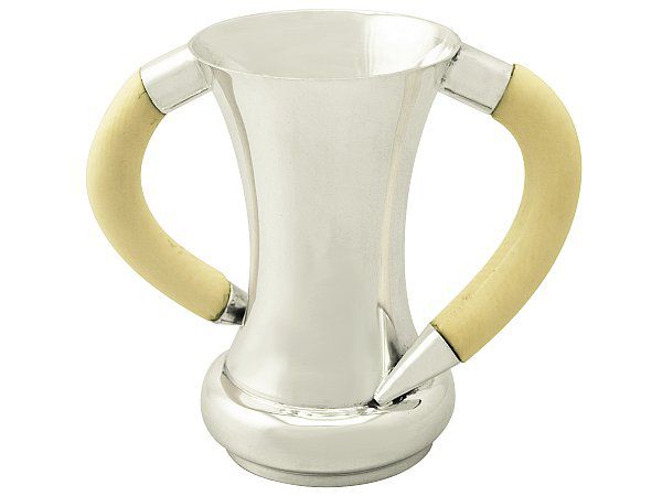 Silver Cup with Ivory