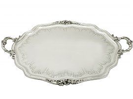 silver drinks trays