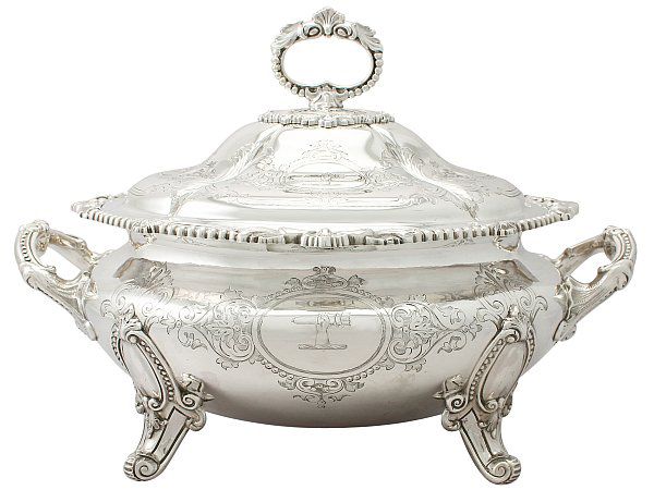 Sterling Silver Victorian Tureen